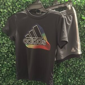 Adidas Kids active set with colorful logo